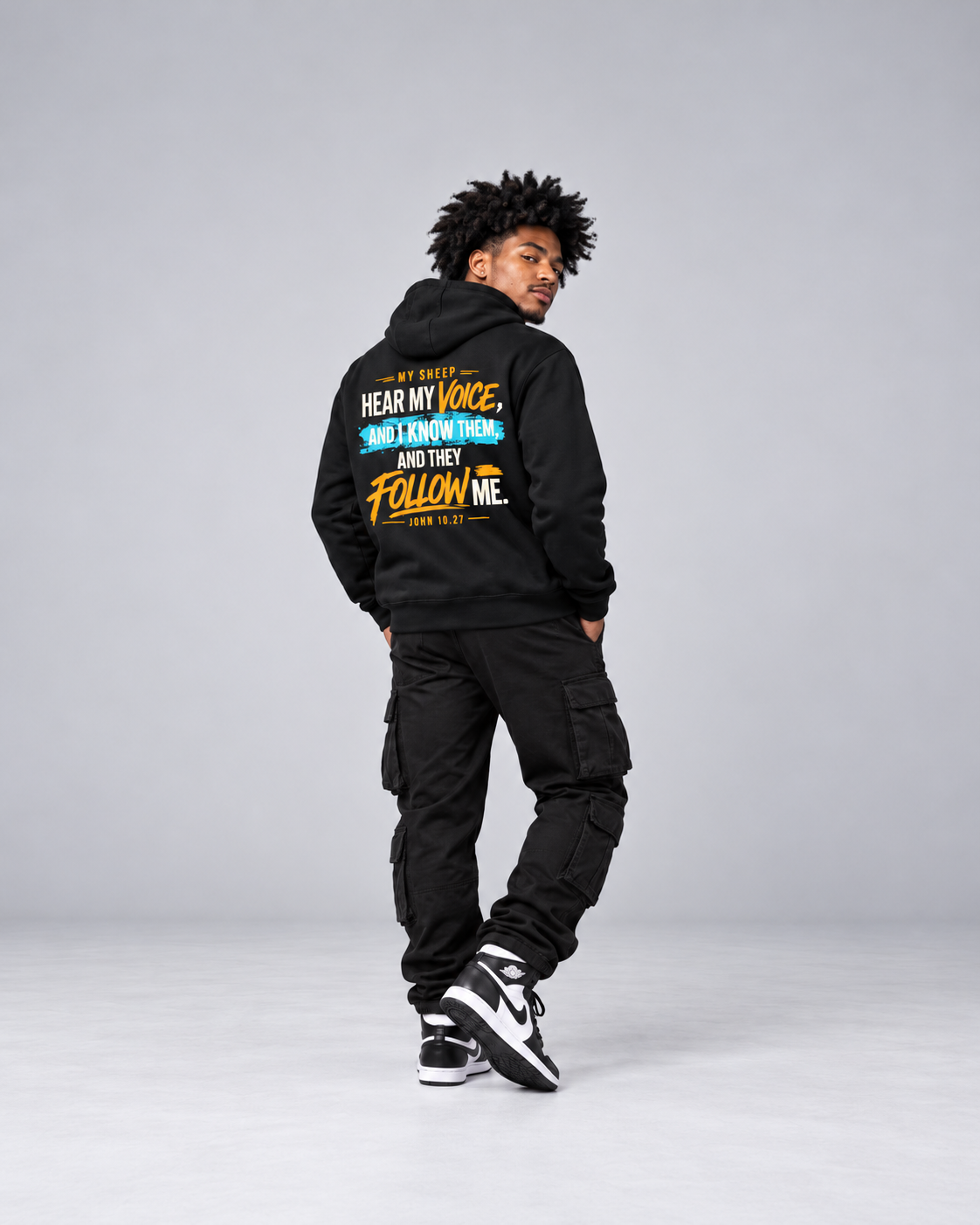 "Jesus Be Talking" - Unisex Hoodie (Dark Colors)
