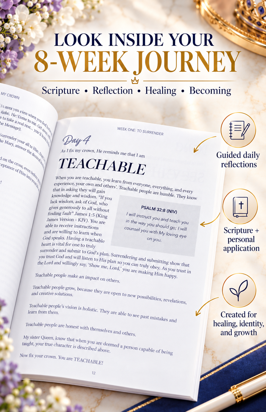 As I Fix My Crown The Dawn Edition: 8 Weeks to Becoming Who God Says I Am