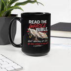 "Read the Whole Bible" - Black Glossy Mug