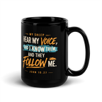 "Jesus be Talking" - Black Glossy Mug
