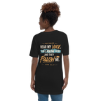 "Jesus be Talking" - Unisex Short Sleeve V-Neck T-Shirt