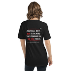 "Read the Whole Bible" - Unisex Short Sleeve V-Neck T-Shirt