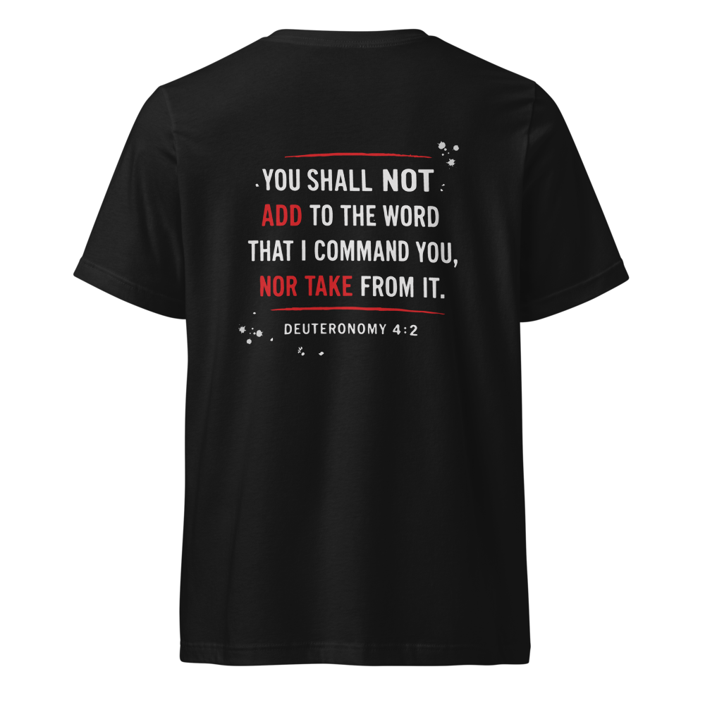 "Read the Whole Bible" - Unisex Short Sleeve V-Neck T-Shirt
