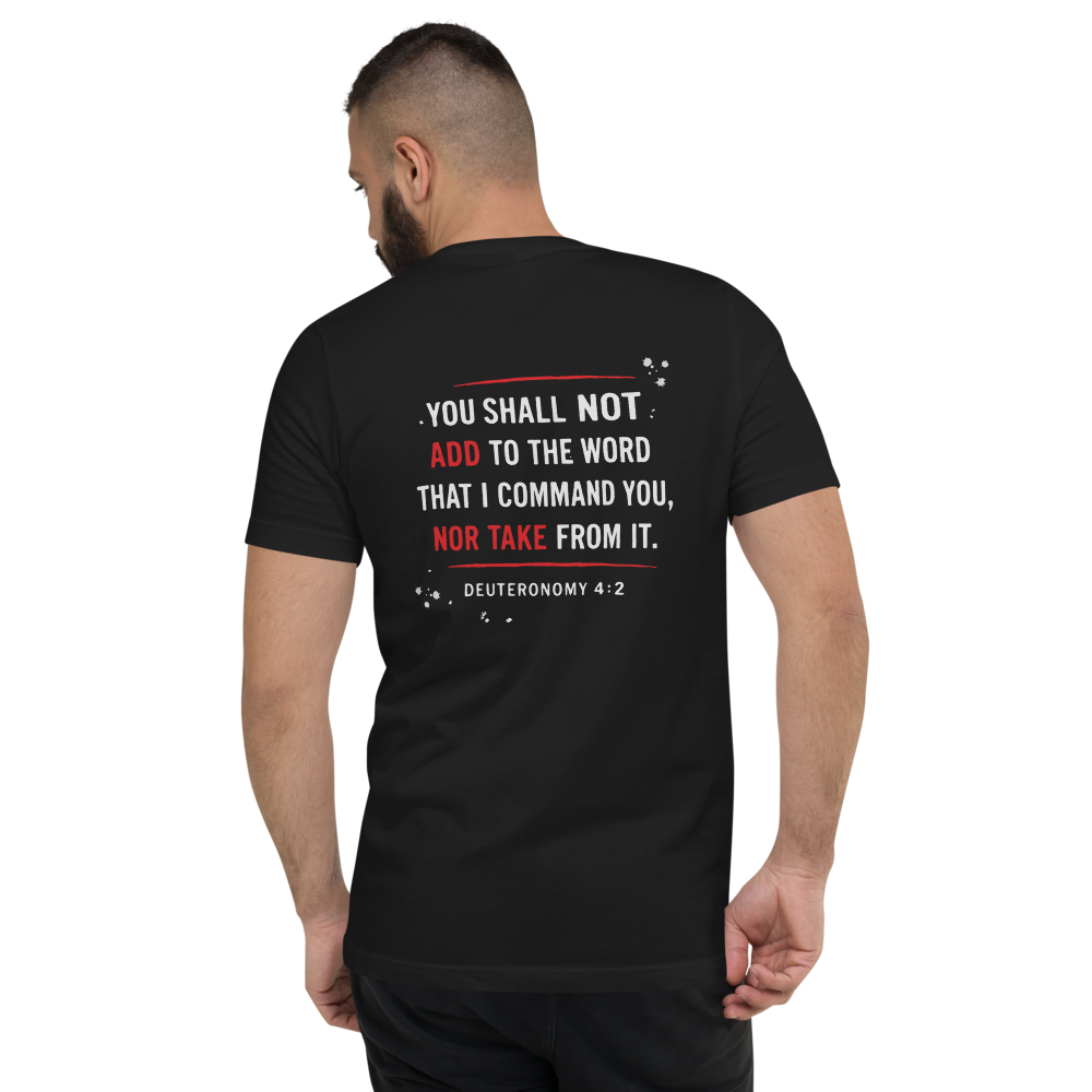 "Read the Whole Bible" - Unisex Short Sleeve V-Neck T-Shirt