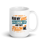 "Jesus Be Talking" - White glossy mug