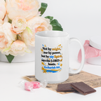 "That's Jesus. I Just Work Here" - White Glossy Mug